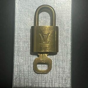 Louis Vuitton Brass Padlock With Key 🔐